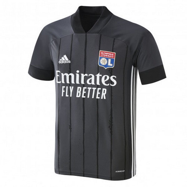 Tailandia Camiseta Lyon Segunda equipo 2020-21 Negro